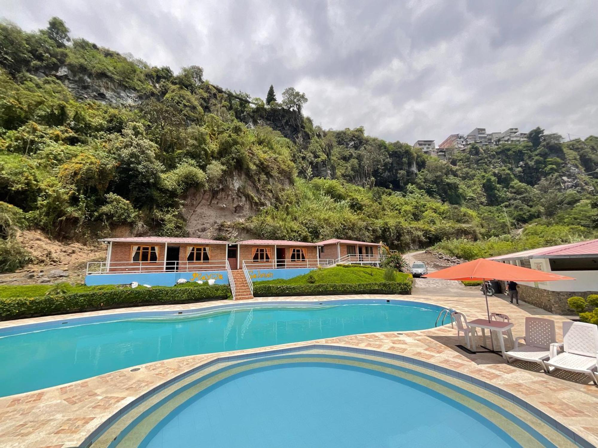 Hotel Playita Salomon à Baños Extérieur photo