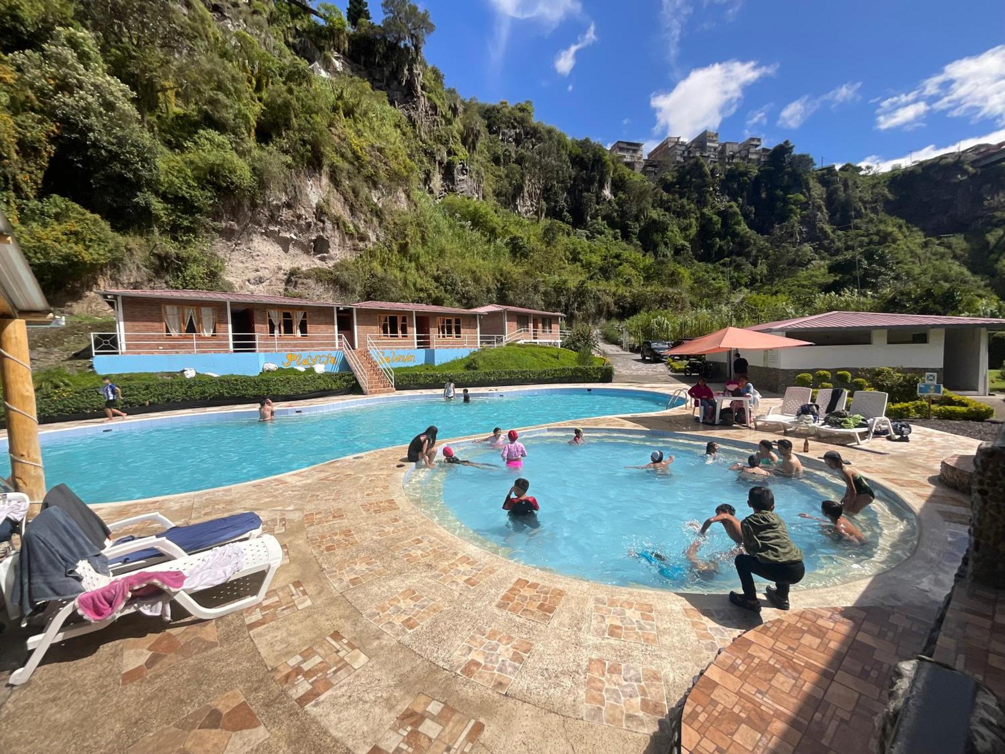 Hotel Playita Salomon à Baños Extérieur photo